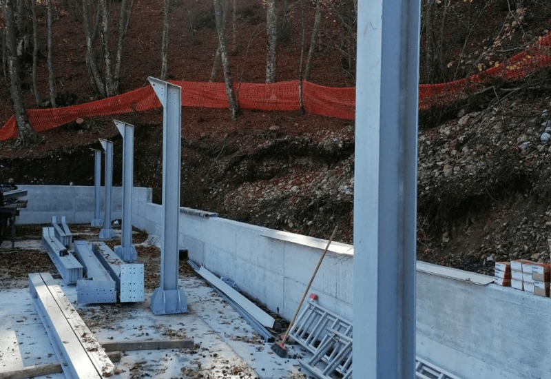 installazione capannone agricolo